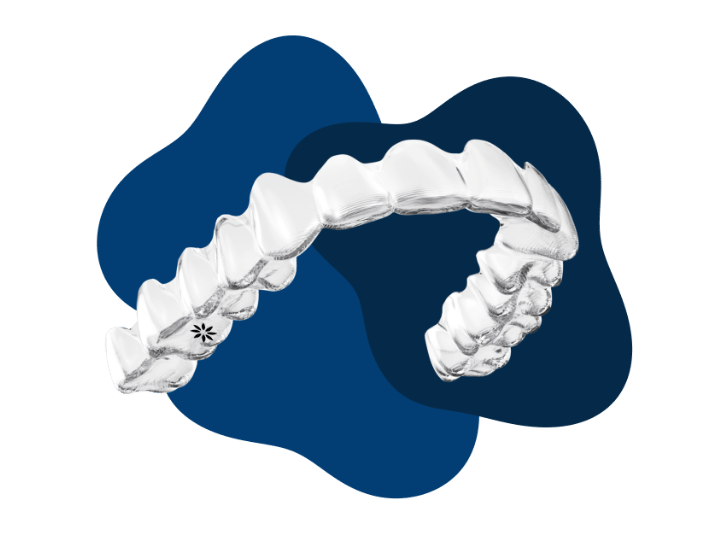 Invisalign clear aligner braces